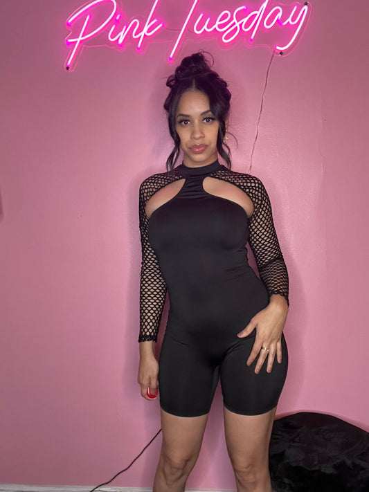 Rockstar Girlfriend Romper